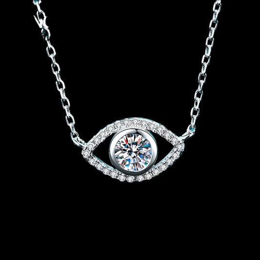 Moissanite Evil Eye